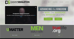 Desktop Screenshot of dannysingleton.org